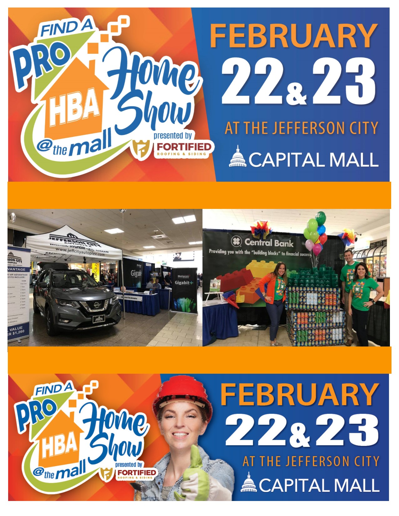 Home Show Feb 22 10am730pm and Feb 23 930am6pm Capital Mall